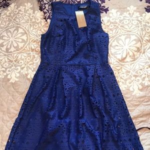 Francesca’s Royal Blue Dress